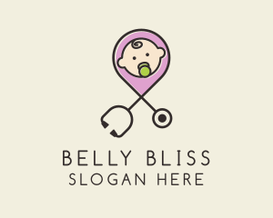 Pregnancy - Infant Pediatric Doctor logo design