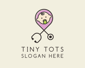 Infant Pediatric Doctor  logo design