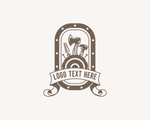Log - Industrial Carpentry Workshop logo design
