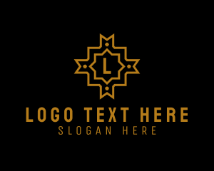 Ribbon - Cross Ribbon Religion Badge logo design