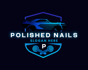 Car Garage Detailing logo design