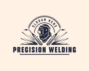 Blowtorch Welding Fabrication logo design