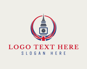 Big Ben - British Clock Tower logo design