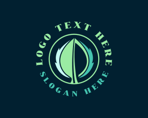 Herb - Natural Organic Leaf logo design