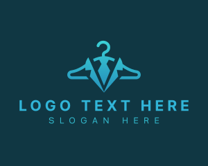 Suit - Hanger Suit Fashion logo design