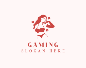 Woman - Woman Bikini Lingerie logo design