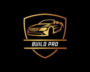 Racing - Luxury Convertible Car Racing logo design