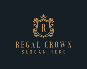 Crown Royalty University  logo design