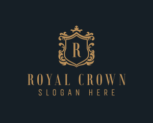 Crown Royalty University  logo design