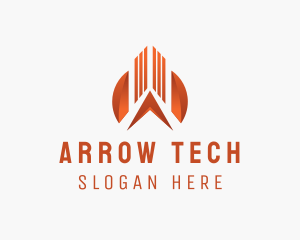 Arrow Tower Location logo design