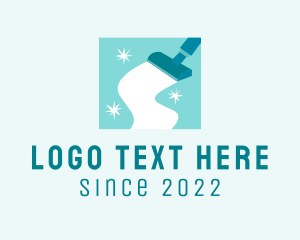 Shining - Sanitation Vacuum Cleaner Cleaning logo design
