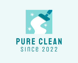 Sanitation Vacuum Cleaner Cleaning logo design