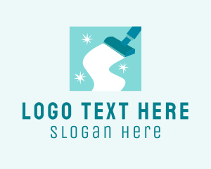 Sanitation Vacuum Cleaner Cleaning Logo