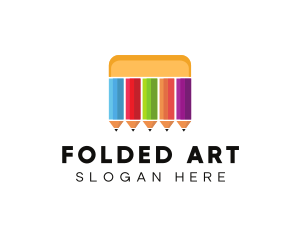 Art Color Pencils logo design