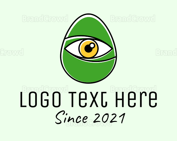 Optical Eye Egg Logo