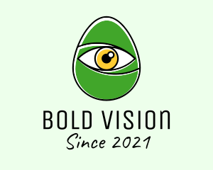 Optical Eye Egg logo design