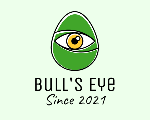 Optical Eye Egg logo design