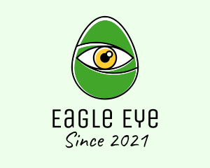 Optical Eye Egg logo design