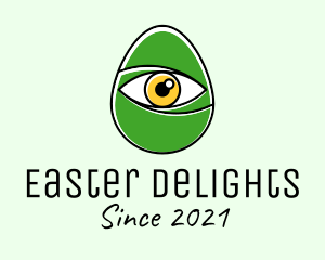 Optical Eye Egg logo design