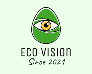 Optical Eye Egg logo design