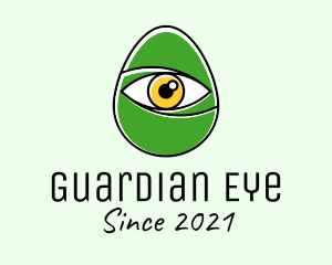 Optical Eye Egg logo design