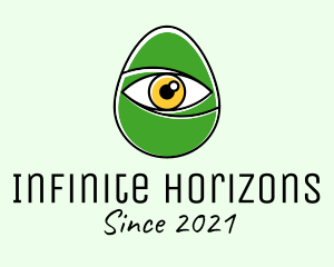Visionary - Optical Eye Egg logo design