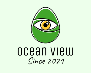 Optical Eye Egg logo design