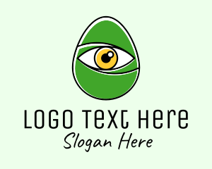 Optical Eye Egg Logo