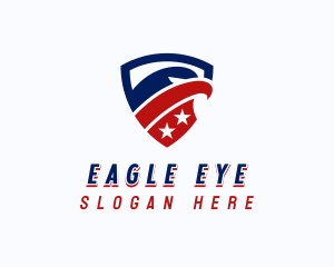 Military American Eagle logo design