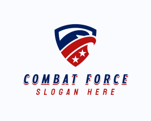 Military - Military American Eagle logo design