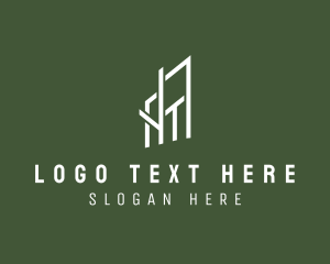 Modern Construction Business Logo