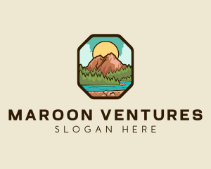 River Mountain Travel logo design