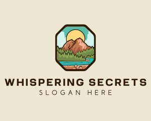 River Mountain Travel logo design