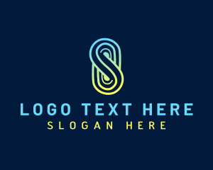 Letter S - Creative Media Advertising logo design