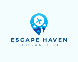 Getaway - Airplane Travel Getaway logo design