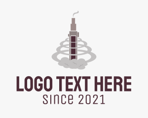 Smoker - Vape Smoking Mod logo design