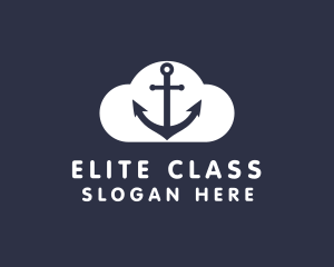 Sailor Anchor Cloud  logo design