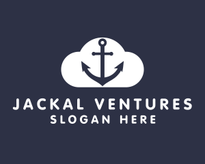 Sailor Anchor Cloud  logo design