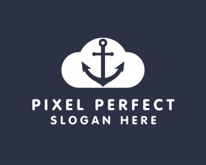 Sailor Anchor Cloud  logo design