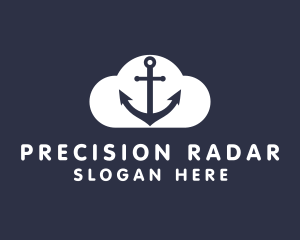 Sailor Anchor Cloud  logo design