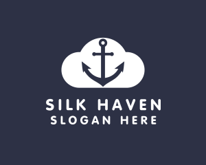 Sailor Anchor Cloud  logo design