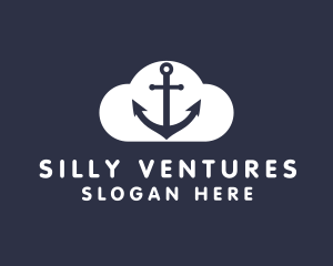 Sailor Anchor Cloud  logo design