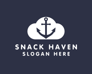 Sailor Anchor Cloud  logo design