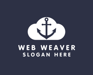 Sailor Anchor Cloud  logo design