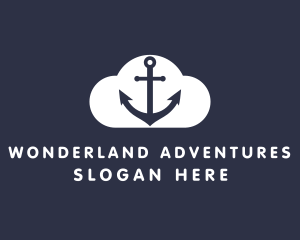 Sailor Anchor Cloud  logo design