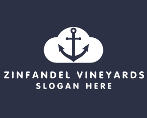 Sailor Anchor Cloud  logo design