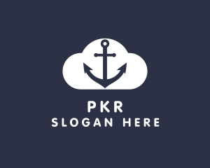 Sailor Anchor Cloud  logo design