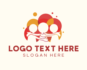 Helping - Recruitment Agency Team logo design