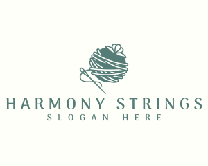 Sewing Needle Yarn logo design