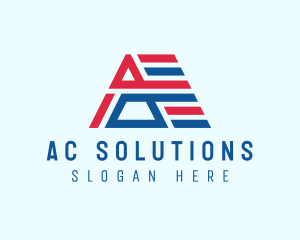 Political Letter A logo design